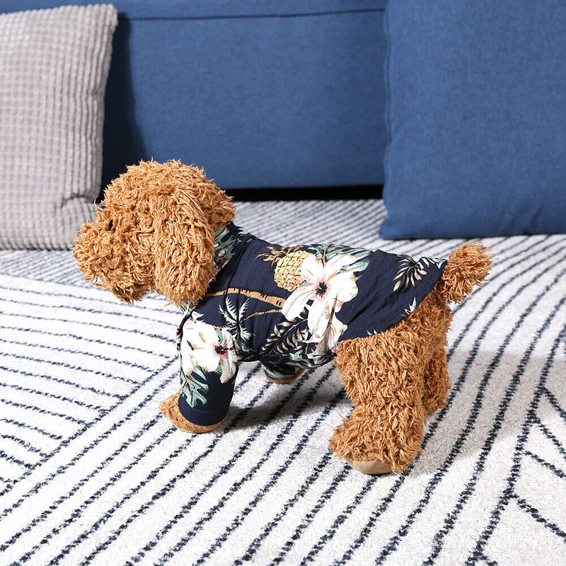 Soft Puppy Dogs Clothes Cute Pet Dog Shirt Cartoon Summer Shirts Casual Vests