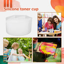 #A Silicone Split Cups for Acrylic Paints Pouring Silicone Dividers Making Paint