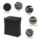 Car Trash Can Garbage Bin Bag Holder Organizer Rubbish X8 Container w/Hook E6B4