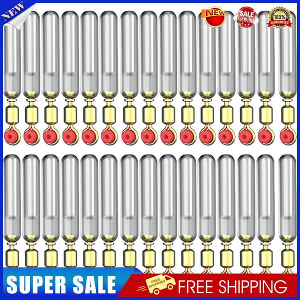 30x Silicone Silicone Fishing Float Holder Rotating Float Rest Seat (L)