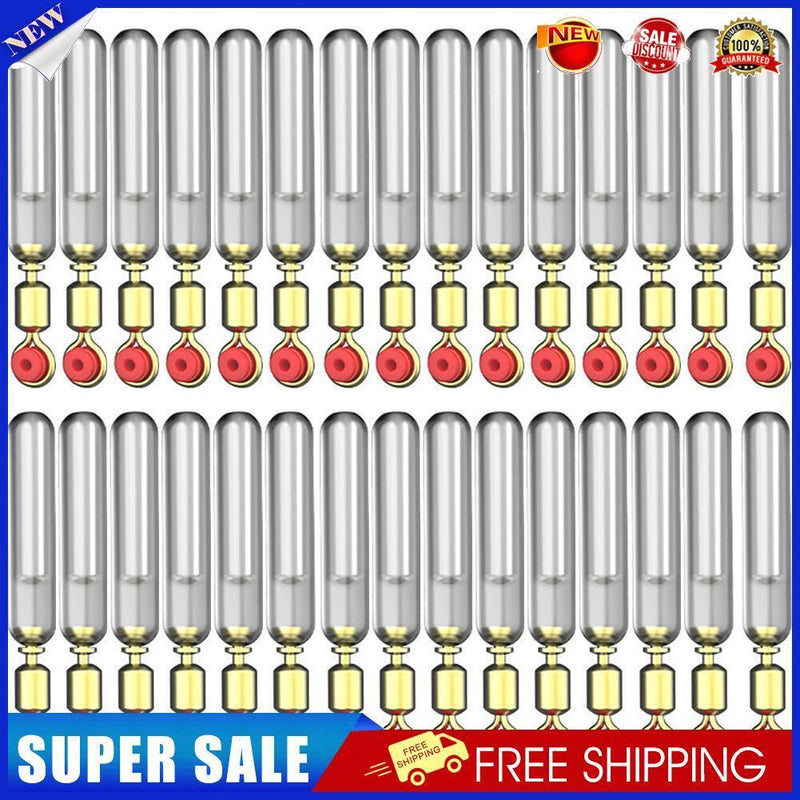 30x Silicone Silicone Fishing Float Holder Rotating Float Rest Seat (L)