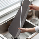 Kitchen Silicone Faucet Absorbent Mat Sink Water Splash & Strong Suction
