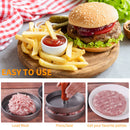 Burger Press 100 Patty Papers Set - Non-stick Hamburger Patty Maker Mold