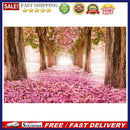 5D DIY Full Drill Diamond Painting Pink Trail Cross Stitch Embroidery Kit