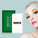 100pcs Portable Hygienic Leg Hair Blackhead Remover Strip Paper for Women Makeup