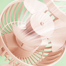 #A Ultra Quiet Clip-on Fan Portable Rotatable Desktop Cooling Mute Fan Air Coole