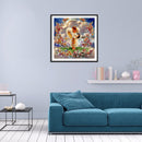 5D DIY Full Drill Diamond Painting Angel Baby Cross Stitch Mosaic Kit Handicraft