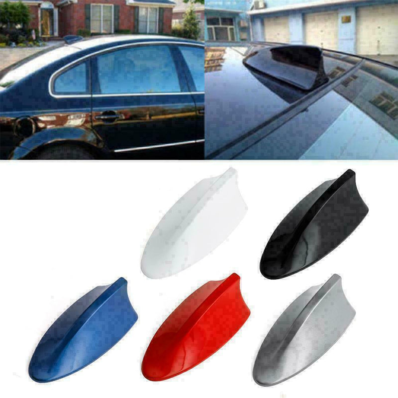 Shark Fin Roof Antenna Aerial FM/AM Radio Signal Decoration Tr L5C8 S1Z2 Q2P3