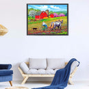 Diamond Painting 5D DIY Farm Full Round Drill Rhinestone Picture