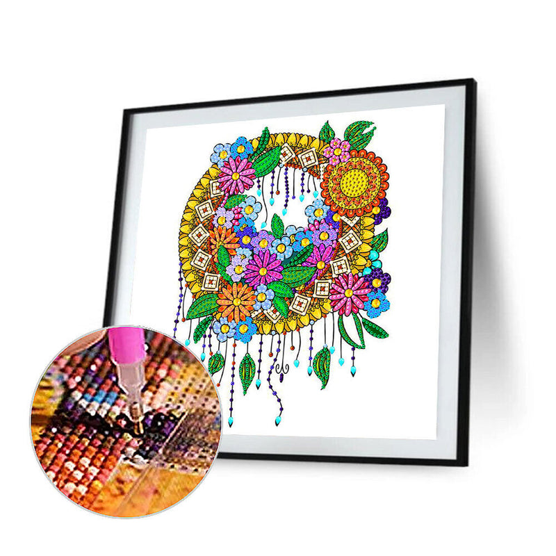 5D DIY Diamond Painting Kits Full Special Shape Drill Dream Catcher Mosaic