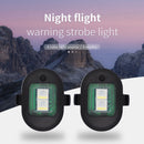 LED Signal Indicator Light 4 Colors Car Motorcycle RC Drone Strobe Flashing Lamp