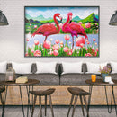 Diamond Painting Flamingo Full square Rhinestone Wall
