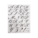 Nice Letter Alphabet Embosser Stamp Cake Decorating Baking Letters Tool F9Y2