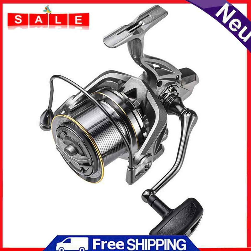 4.8/1 Spinning Fishing Reel Metal Fixed Spool Long Casting Reels Fishing Tackle