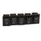 20PCS OFF/ONE Boat Car Rocker Water Supply Switch-Black