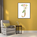5D Diamond Painting DIY flower alphabet Full Round Drill Mosaic Art