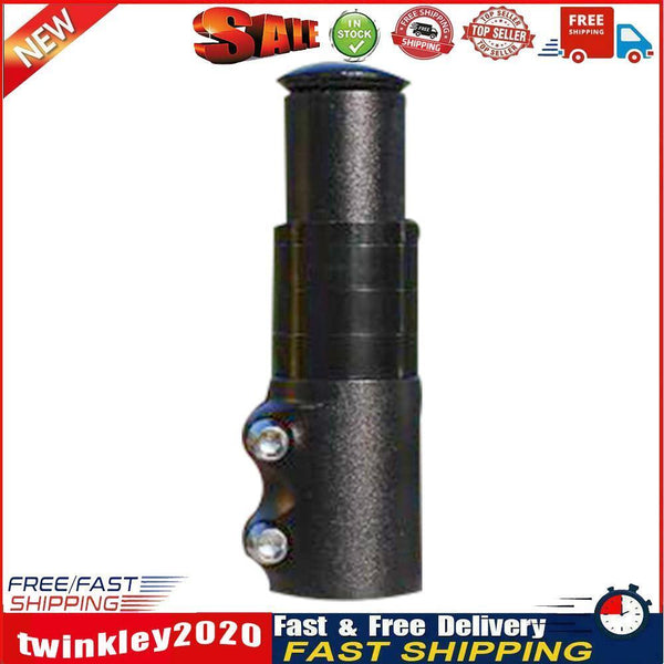 MTB Bicycle Handlebar Stem Riser Folding Bike Front Fork Extender (Black) Newly