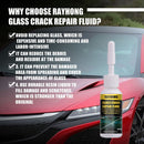 Liquid Kit Tool Windshield Cracked Car Window Glass Repair Fluid Curing Restore