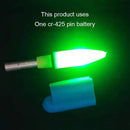 Luminous Fishing Rod Light Electronic Sea Fishing Glow Stick (Round Green)