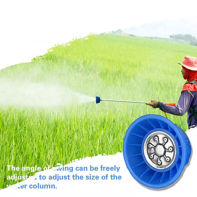 7 Holes High Pressure Watering Sprinkler Garden Irrigation Atomizing Nozzle Head