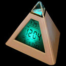 With Night Light Alarm Clock Bedside Clocks Thermometer Meter Number Clock