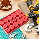 419pcs O Ring Rubber Gasket Seal Universal Washer Assortment Set R01-R32 Newly