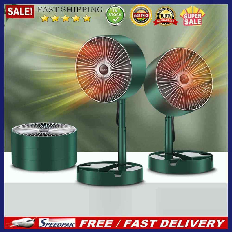 1000W Warm Telescopic Electric Heater Fan Two-Gear Adjustable Heating Machine