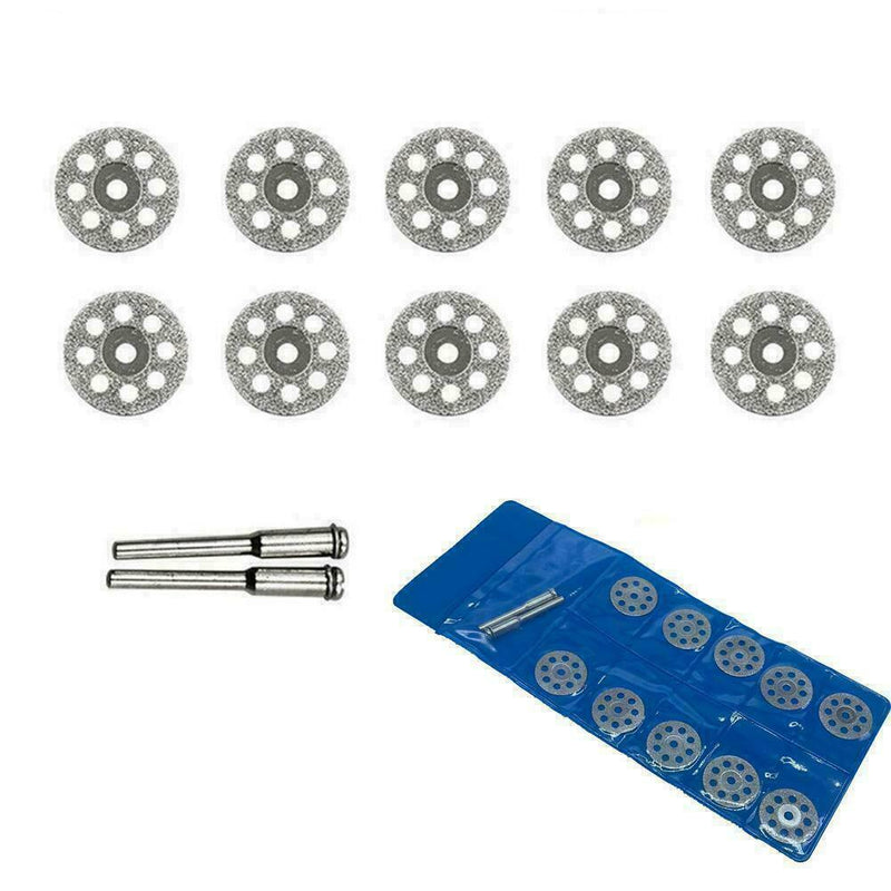 10PCS Diamond Cutting Wheel Saw Blades Cut Off Discs Sale Rotary Tool Set E6B4