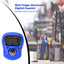 Mini Finger Counter LCD Electronic Digital Counter Range 0-99999 (Blue) Newly