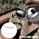 Camping Kettle Hand Drip Filter Spouts Kit with Protector Cover Cleaning Brush