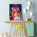 Oil Paint By Numbers Christmas Coloring Picture Digital
