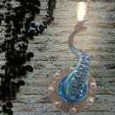 Octopus Wall Light Monster Tentacle Lamp Holder Bulb Light Decor (Purple) Newly