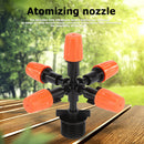 5 Head Micro Drip Irrigation Atomization Nozzle Adjustable Water Control Spra