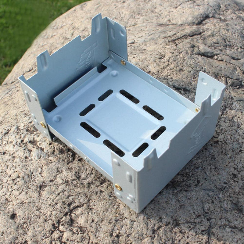 Outdoor Mini Folding Portable Oven Picnic Camping Solid Fuel Alcohol Stove Newly