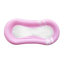PVC Inflatable Pool Air Mattress Lounger Floating Water Hammock Bed (Pink) Newly