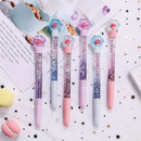 Cute Cat Claw Quicksand Light Stationery School Office Supplies Gel Pen