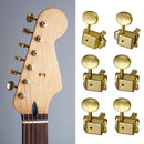 6pcs Electric Guitar Tuning Pegs 6 String Tuners Knob Keys for SQ ST Guitar