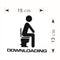 Downloading Toilet Seat Removable Vinyl Bathroom Door Wall Stickers Newly