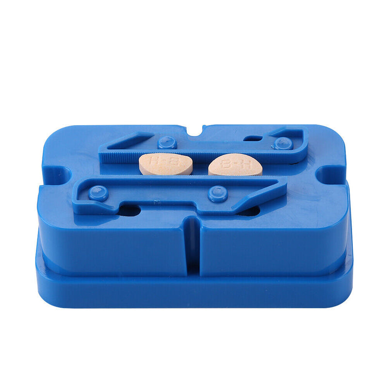 Portable Pill Holder Medicine Storage Box Tablet Cutter Splitter Health Care