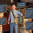 Camping Transport Logging Bag Firewood Storage Bag Tote Bag Firewood Bag