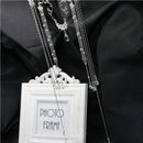 Fringed Forehead Chain Antiquity Headdress Long Tassel Headwear Crystal