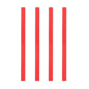 4x Outdoor Stove Furnace Pants Tube Sleeve Cover Camping Equipment (Black)