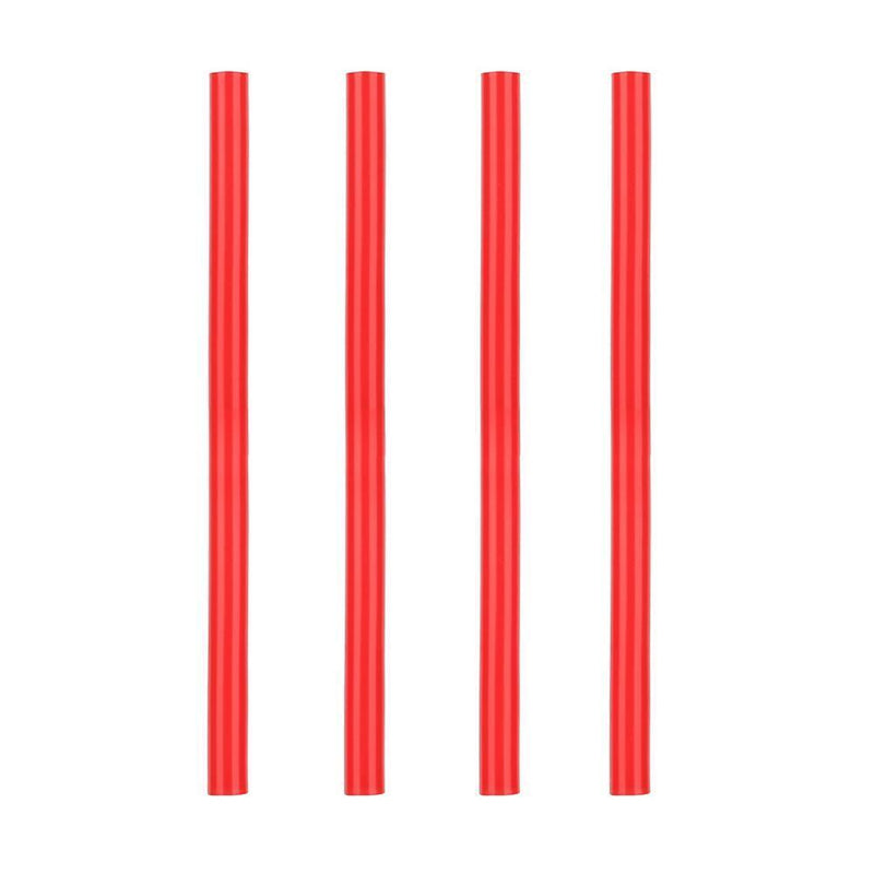 4x Outdoor Stove Furnace Pants Tube Sleeve Cover Camping Equipment (Black)