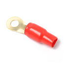 4pcs Floor Wire Ring Terminals Car Audio 0GA Gauge Power Connectors
