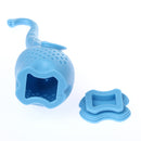 Silicone Elephant Shape Mug Cup Loose Leaf Herb Filter Tea Infuser (Blue) Newly