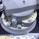 For 1/72 BISMARCK TURRET Three Flowers 0512 Metal Cannon Barrel + Wooden Deck