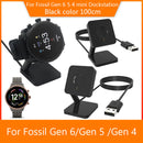 Sport Watch Charger Dock for Fossil Gen 6/5/4 Desktop Charging Stand Station