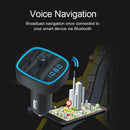 T25 Bluetooth FM Transmitter MP3 Player Dual USB Charger Holder TF Card U-Disk