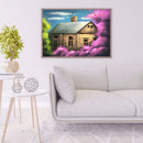 DIY Full Round Drill Diamond Painting Dream Cabin Picture Rhinestone Mosaic Kits