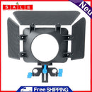 85mm 3 Blades Camera Mat Box Lens Hood Follow Focus Height Adjustable For